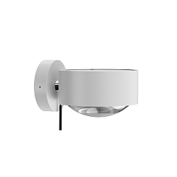 wall luminaire PUK MAXX WALL + (COB LED) up / down, rotatable, without lens IP20, white matt dimmable