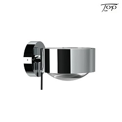 wall luminaire PUK MAXX WALL + (COB LED) up / down, rotatable, without lens IP20, chrome dimmable