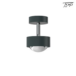 ceiling luminaire PUK MINI TURN swivelling, rotatable, without lens IP20, anthracite matt dimmable