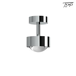 ceiling luminaire PUK MINI TURN swivelling, rotatable, without lens IP20, chrome dimmable