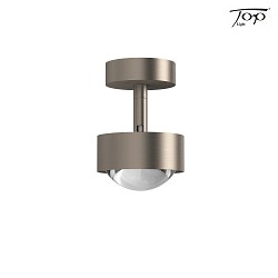 ceiling luminaire PUK MINI TURN swivelling, rotatable, without lens IP20, nickel matt dimmable