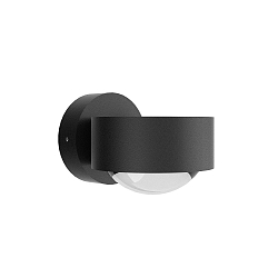 outdoor wall luminaire PUK MINI WALL OUTDOOR (COB LED) up / down, rigid, without lens IP44, black matt dimmable