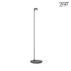 floor lamp PUK MINI FLOOR MINI SINGLE (LED) up / down, with touch dimmer, without lens IP20, chrome matt dimmable