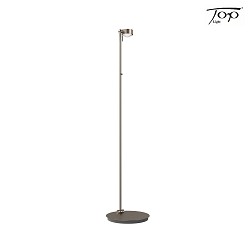 floor lamp PUK MINI FLOOR MINI SINGLE (LED) up / down, with touch dimmer, without lens IP20, nickel matt dimmable