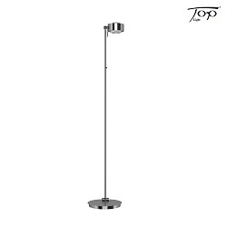 floor lamp PUK MAXX FLOOR MINI SINGLE (LED) up / down, with touch dimmer, without lens IP20, chrome matt dimmable