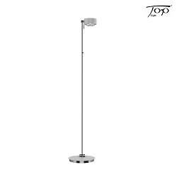 floor lamp PUK MAXX FLOOR MINI SINGLE (LED) up / down, with touch dimmer, without lens IP20, white matt dimmable
