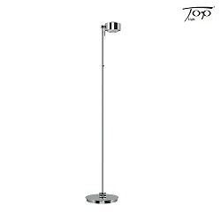 floor lamp PUK MAXX FLOOR MINI SINGLE (LED) up / down, with touch dimmer, without lens IP20, chrome dimmable