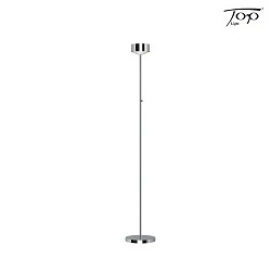 floor lamp PUK MAXX EYE FLOOR (LED) up / down, rigid, with touch dimmer, without lens IP20, chrome dimmable