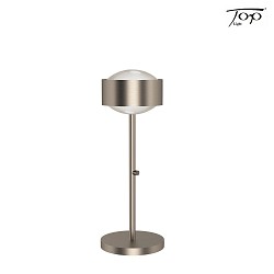 table lamp PUK MAXX EYE TABLE (LED) up / down, rigid, with touch dimmer, without lens IP20, nickel matt dimmable