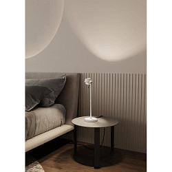 table lamp PUK! PRO 80 SIDE swivelling, rotatable IP20, white matt dimmable
