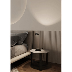 table lamp PUK! PRO 80 SIDE swivelling, rotatable IP20, black matt dimmable
