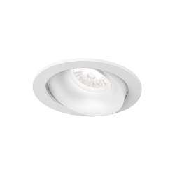 LED Deckeneinbau-Strahler RONY 1.0, IP20, � 11cm, kardanisch, 350/500mA, 6/9W (multi), CRi >90, 3000K 56�, mattwei�