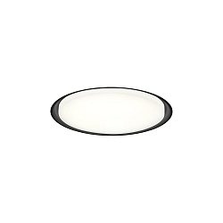 LED Einbauleuchte CITY IP44 CEILING REC 1.6 LED 3000K B 12W 220-240VAC DIM CRI90, schwarz matt