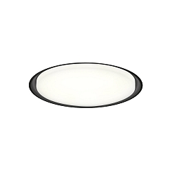 LED Einbauleuchte CITY IP44 CEILING REC 2.6 LED 3000K B 18W 220-240VAC DIM CRI90, schwarz matt