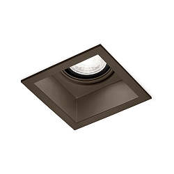 Recessed spot PLANO 1.0 PAR16, GU10 max. 12W, rotatable/swivelling, bronze