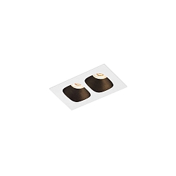 recessed luminaire PIRRO PETIT CEILING REC 2.0 IP20, black matt, white matt 5W 340lm 2700K 20-40� 20-40� CRI 90-100