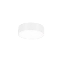 LED Wall /Ceiling luminaire ROBY 1.6, IP44, � 16.5cm, dimmable, white, 13W 3000K, white
