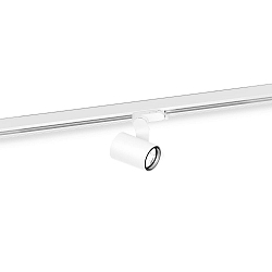 LED 3-phase Spot SQUBE ON TRACK 3.0, 20W 2700K, incl. adapter, white