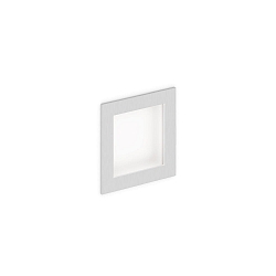 LED Wandeinbauleuchte LITO WALL REC 1.0 LED Orientierungsleuchte, 3000K A 2/3W 350/500mA 6V CRI90, alu eloxiert