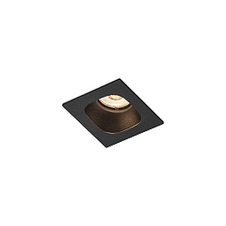 LED Recessed spot PIRRO 1.0, 1 Spot 4.5W 3000K, CRi >90, dimmable, black