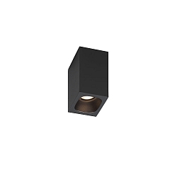 LED Ceiling luminaire PIRRO 1.0, 1 Spot, 4.5W 2700K, CRi >90, dimmable, black