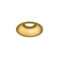 LED Einbaustrahler DEEP PETIT 1.0, 350mA, 18V, 6W 2700K, CRi >90, gold