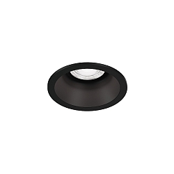 ceiling recessed luminaire DEEP PETIT IP65 1.0 - LED rigid, current constant IP65, black matt dimmable