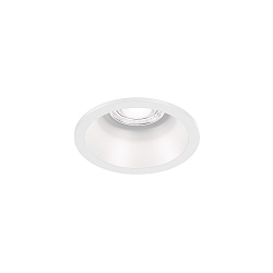 ceiling recessed luminaire DEEP PETIT IP65 1.0 - LED rigid, current constant IP65, mat, traffic white dimmable