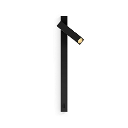 LED Wandstrahler MICK SNOOZE WALL SURF 1.0 LED Leseleuchte 3000K 8W 220-240VAC CRI90 incl. switch on/off, schwarz matt, gold