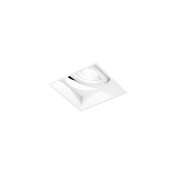 LED Einbaustrahler STRANGE PETIT TRIMLESS 1.0, IP20, 350mA, CRi >90, kardanisch, Clipfedern, 6W 3000K 56�, mattwei�