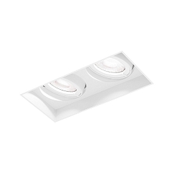LED Einbaustrahler STRANGE PETIT TRIMLESS 2.0, IP20, 350mA, CRi >90, kardanisch, Clipfedern, 12W 3000K 56�, mattwei�