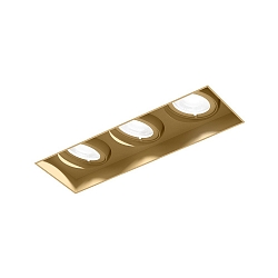 LED Einbaustrahler STRANGE PETIT TRIMLESS 3.0, IP20, 350mA, CRi >90, kardanisch, Clipfedern, 18W 2700K 15�, champagner