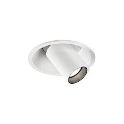 LED Einbaustrahler BLIEK PETIT CEILING REC 1.0 LED, 1-flammig, 2700K W 6W 350mA 17V CRI90, dreh-/schwenkbar, wei� matt