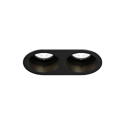 LED Recessed spot DEEP BIJOU 1.0, IP20, 250mA, 18V, 9W 2700K, CRi >90, black