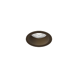 downlight DEEP BIJOU IP65 1.0 rigid, with leaf springs IP65, bronze, mat dimmable