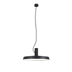 LED Pendelleuchte ROOMOR OFFICE CABLE SUSP 1.0 MICROPRISM LED 3000K 36W DIM , bildschirmarbeitsplatztauglich, IP20, schwarz matt