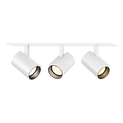 LED Recessed spot CENO 3.0, 3 flames, 3000K, CRi >90, rotatable/swivelling, dimmable, white
