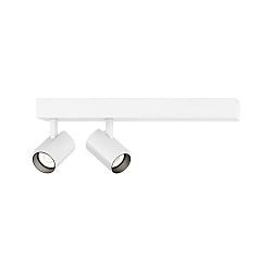 LED Spot CENO 2.0, 2 flames, 3000K, CRi >90, rotatable/swivelling, dimmable, white