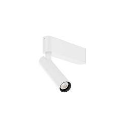 LED Strahler MATCH CEILING SURF 1.0 LED, 1-flammig, 3000K W 9W 220-240VAC DIM CRI90, dreh-/schwenkbar, wei� matt