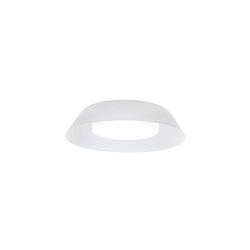 LED Wall /Ceiling luminaire TOWNA 1.0, IP44, � 25.4cm, 3000K, dimmable, white