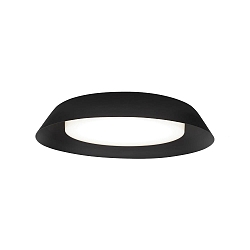 LED Wand-/Deckenleuchte TOWNA 2.0, IP44, � 37.1cm, 3000K, dimmbar, schwarz