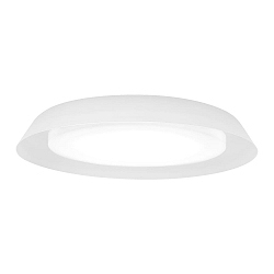 LED Wall /Ceiling luminaire TOWNA 2.0, IP44, � 46.1cm, 2700K, dimmable, white