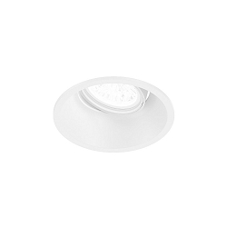 LED Deckeneinbauleuchte DEEP ADJUST 1.0, IP20, 17V, CRi >90, dimmbar, kardanisch, Blattfedern, 2700K 56�, mattwei�