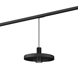1-phase pendant luminaire ODREY ON TRACK 1.2 incl. 1-phase adapter GU10 IP20, black matt