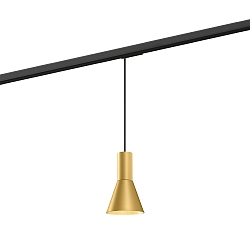 1-phase pendant luminaire ODREY ON TRACK 1.3 incl. 1-phase adapter GU10 IP20, gold