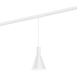 1-phase pendant luminaire ODREY ON TRACK 1.4 incl. 1-phase adapter GU10 IP20, white matt