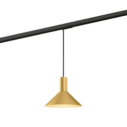 1-phase pendant luminaire ODREY ON TRACK 1.6 incl. 1-phase adapter GU10 IP20, gold