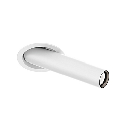 recessed spotlight MATCH SNEAK 1.0 swivelling IP20, white matt