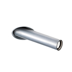 recessed spotlight MATCH SNEAK TRIMLESS 1.0 swivelling IP20, brushed aluminium