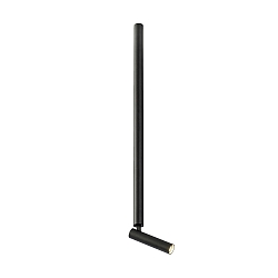 LED Halbeinbaustrahler MATCH STICK TRIMLESS 1.0, 8,1W, IP20, schwenkbar, 2700K, 525lm, schwarz
